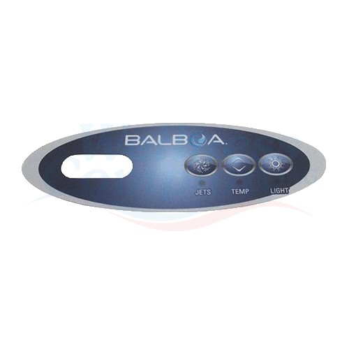 Balboa Whirlpool Display Aufkleber VL200 - 3 Knöpfe, 1 Pumpe ohne Blower