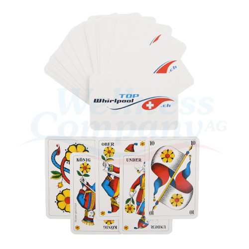 Wasserfeste PVC Jasskarten - Deutsche Spielkarten