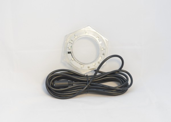 Hydropool 1" LED Licht Ring mit DIN Verbindungsstecker