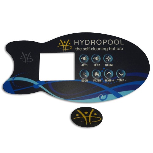 Gecko Whirlpool Display Aufkleber K73 für Hydropool bis 2014